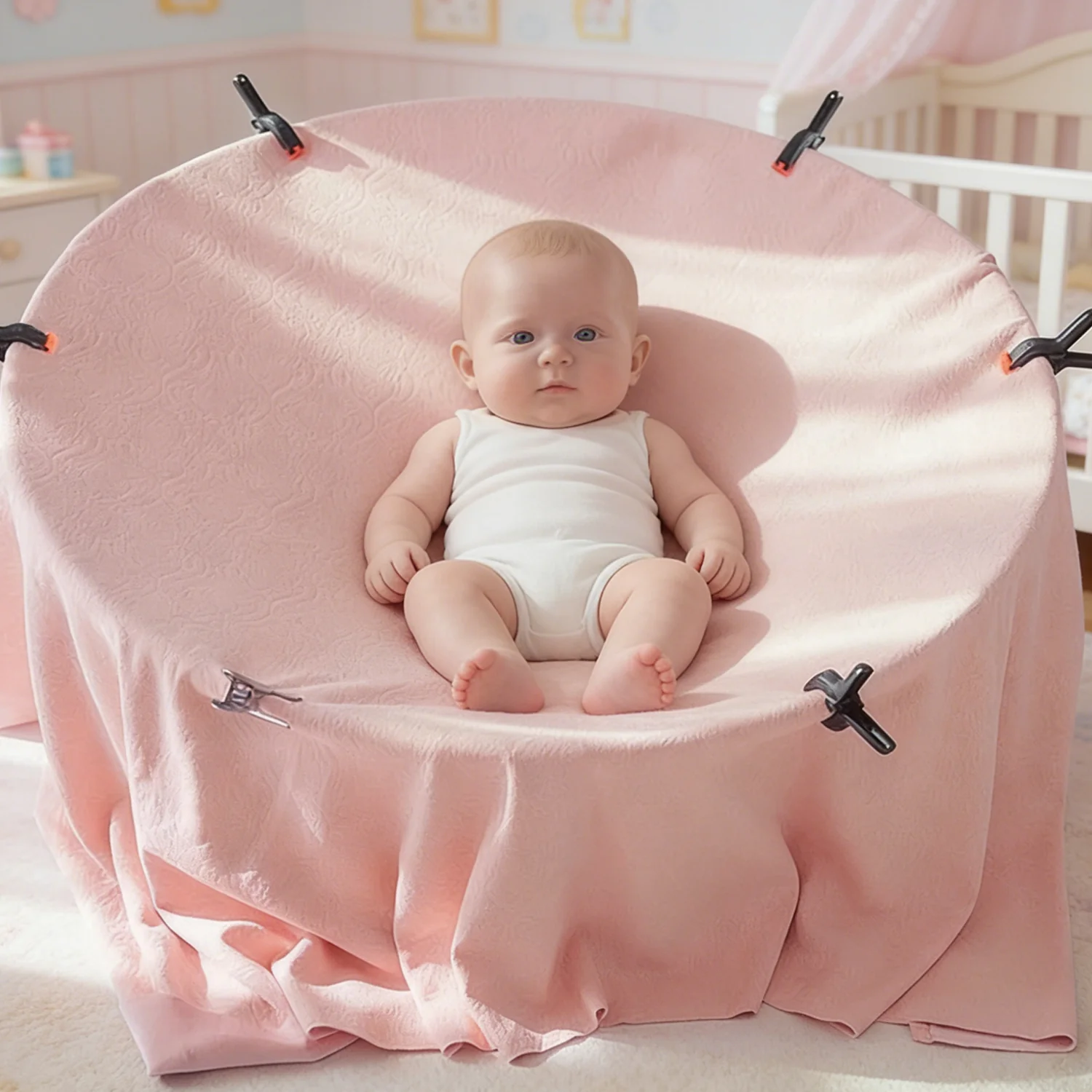 Baby-Posing Beanbag With Frame - 6